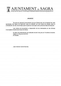 Anuncio