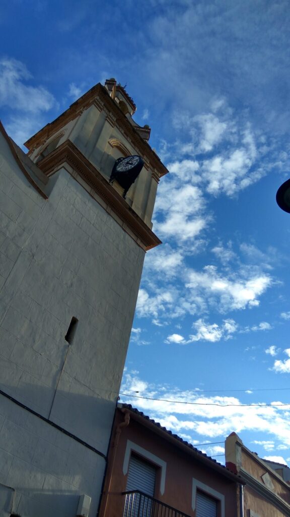 Vistas de Sagra. Carrer esglesia