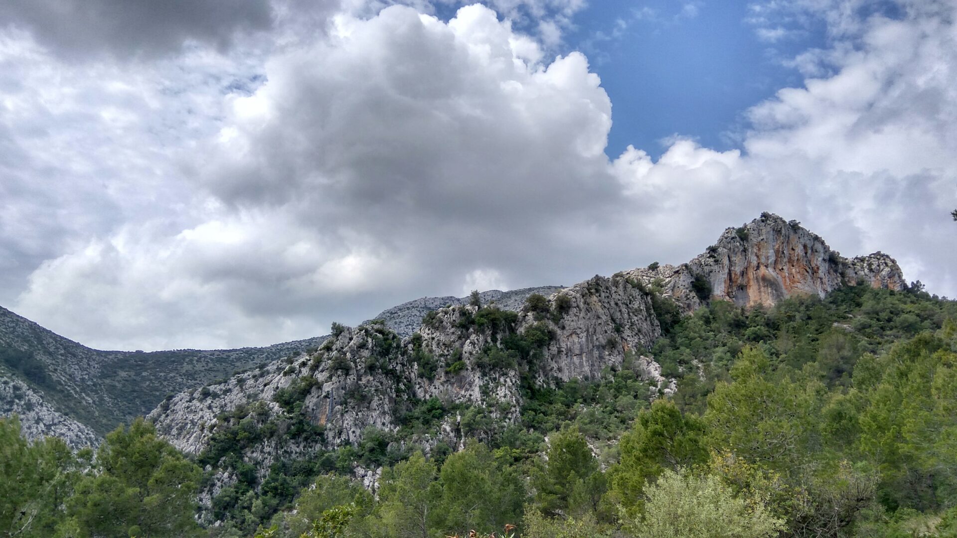 Vistes de Sagra - muntanyes